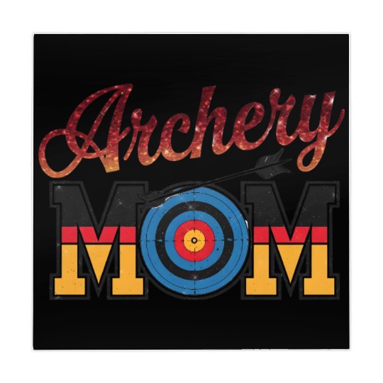 Archery Mom - Bullseye Mom Mahjong Mats