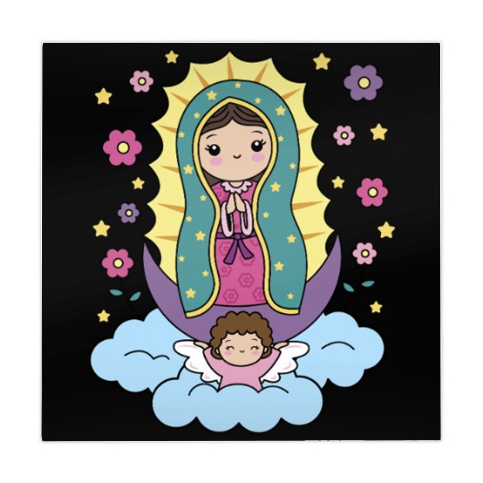 Our Lady of Guadalupe Mexico for Kids Toddlers Mahjong Mats