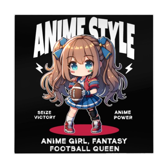 Anime Style: Fantasy Football Queen Mahjong Mats