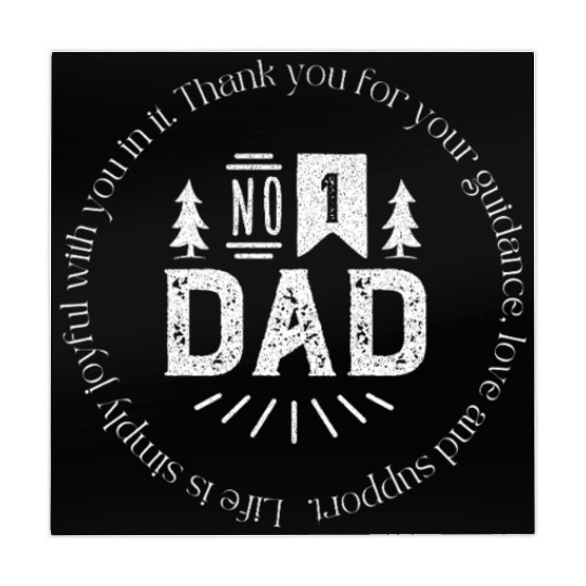 Number 1 Dad, Classic Father's Day Gift Mahjong Mats