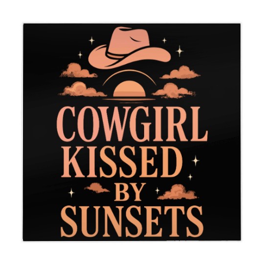 Soft Cowgirl Floral Rodeo Western Aesthetic Horse Mahjong Mats