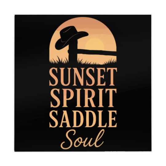 Soft Cowgirl Floral Rodeo Western Aesthetic Horse Mahjong Mats