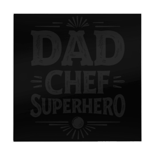 Dad Chef Superhero – Papa Cook Father Mahjong Mats