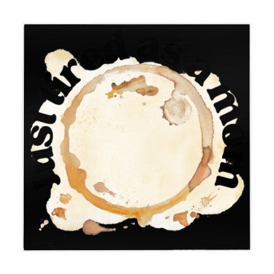 Just Tired as a Mom Coffee Stain Motherhood Design Mahjong Mats