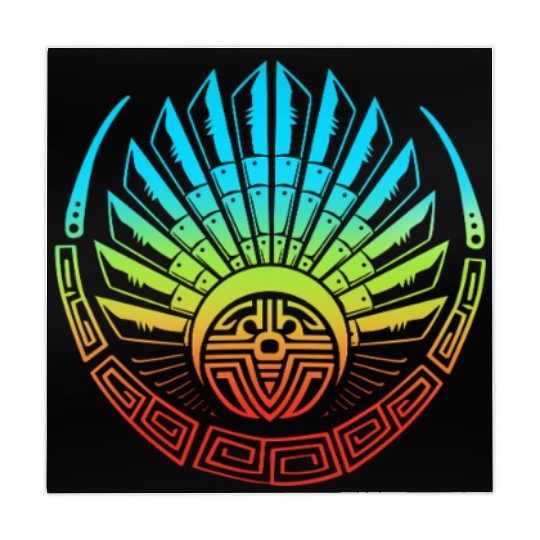 Mayan And Aztec Quetzalcoatl Maya Tribal Mahjong Mats