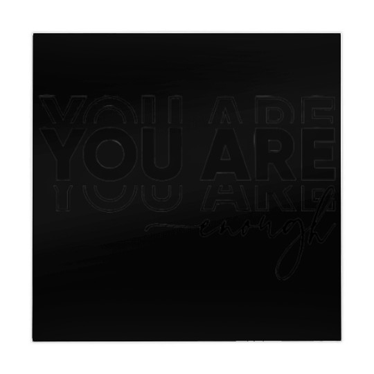 You Are Enough: Embrace Your Worth Mahjong Mats