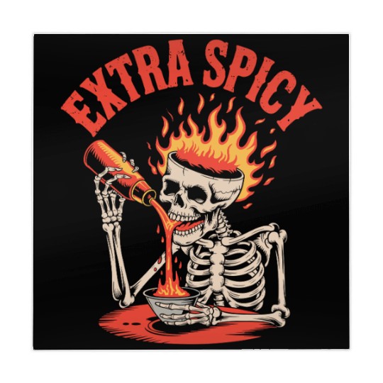 Red Pepper Chili Spicy Food Lover Mahjong Mats