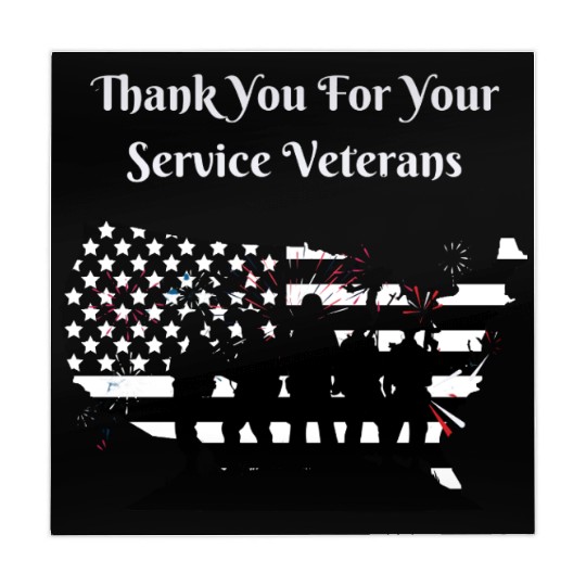 Thank You For Your Service Veterans day US Army Mahjong Mats