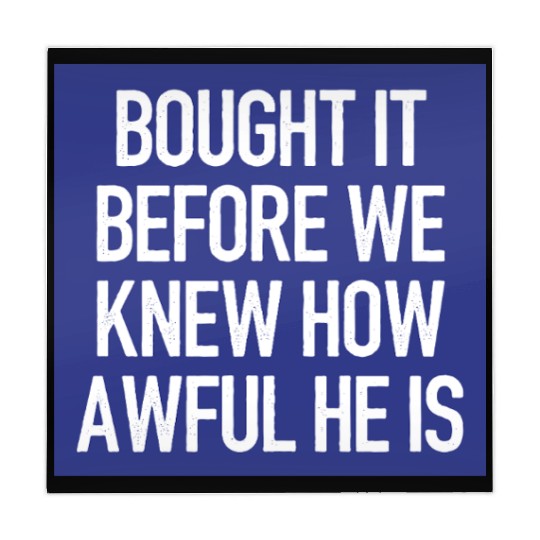 Bought it - Anti Elon Musk bumper Funny saying Mahjong Mats