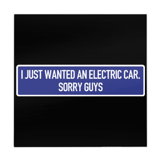 I just wanted an electric car - Anti Elon Musk no Mahjong Mats