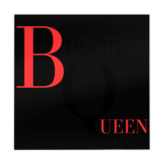 Bougie Queen Red&Black Mahjong Mats
