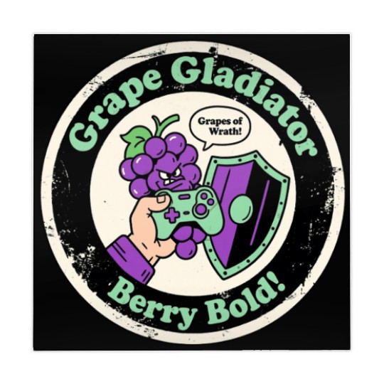 Grape Gladiator Berry Bold Gamer Mahjong Mats