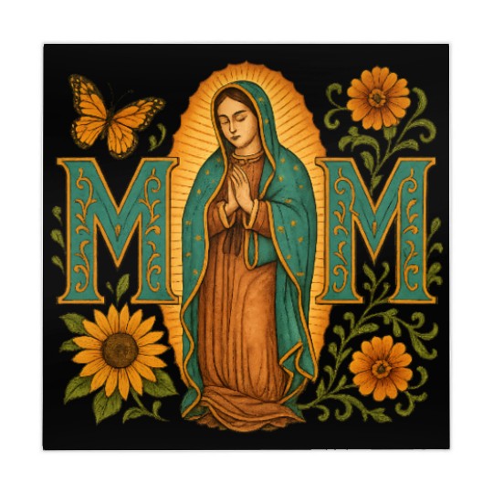 Mexican Mom Mexican Heritage Virgen De Guadalupe Mahjong Mats