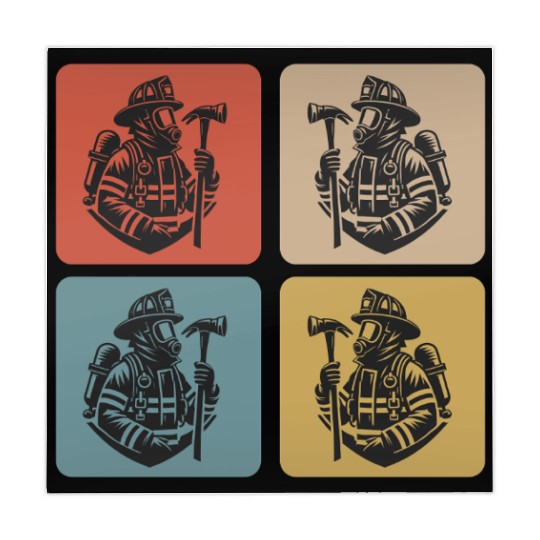 Fire Brigade - Heroes In Action Mahjong Mats