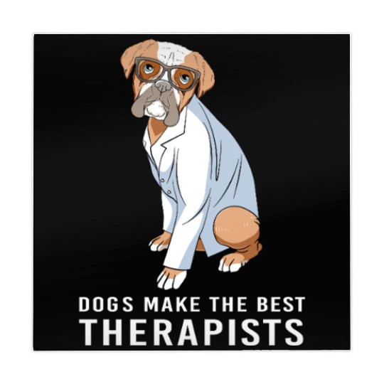 Therapy Dog Psychology Therapist Mahjong Mats