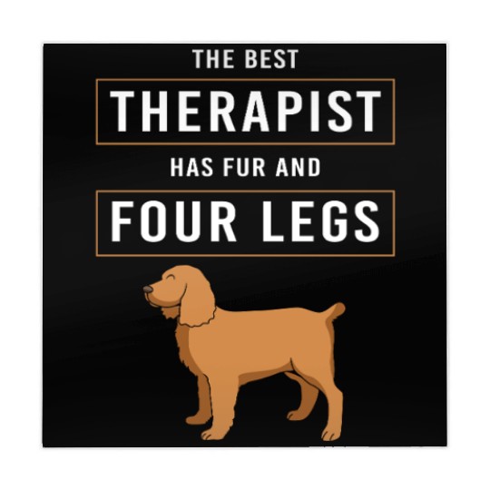 Therapy Dog Therapist Doggie School Mahjong Mats