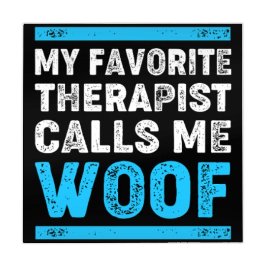 Therapy Dog Lover Psychology Mahjong Mats