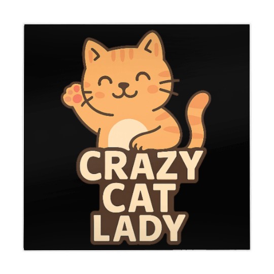 Crazy Cat Lady – Cute Cat Lover Design Mahjong Mats