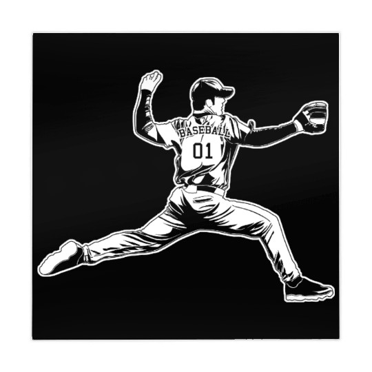 Baseball Pitcher Mahjong Mats