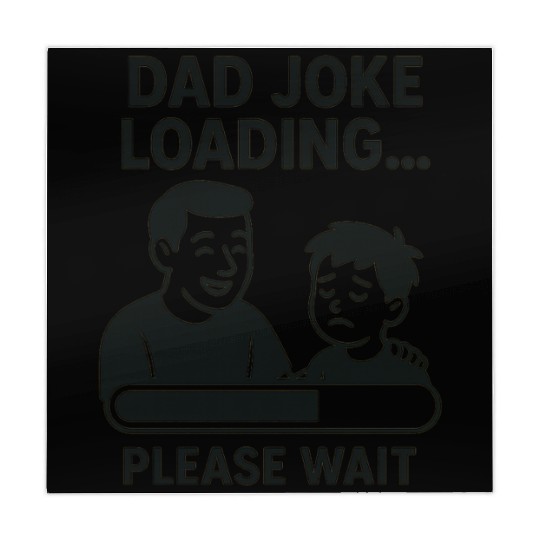 Dad Joke Loading Funny Father's Day Gift Mahjong Mats