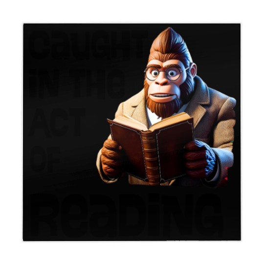 Bigfoot CAUGHT! In the Act of Reading Sasquatch Mahjong Mats