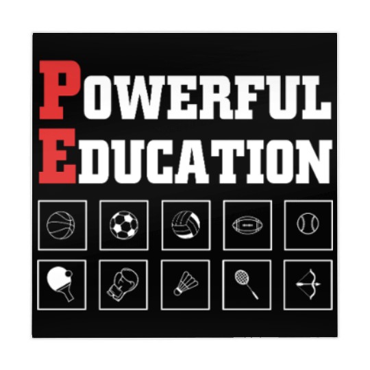 Physical Education Teacher PE Coach Mahjong Mats