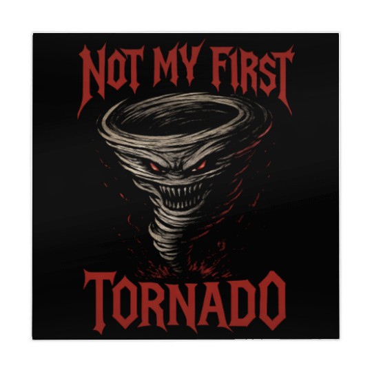 Not My First Tornado Storm Weather Meteorologist Mahjong Mats