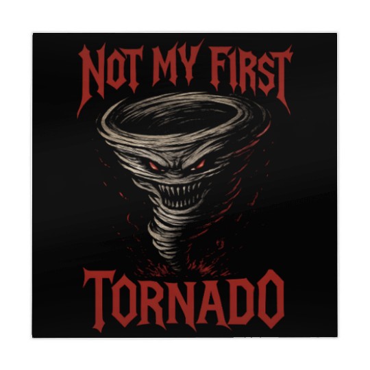 Not My First Tornado Storm Weather Meteorologist Mahjong Mats