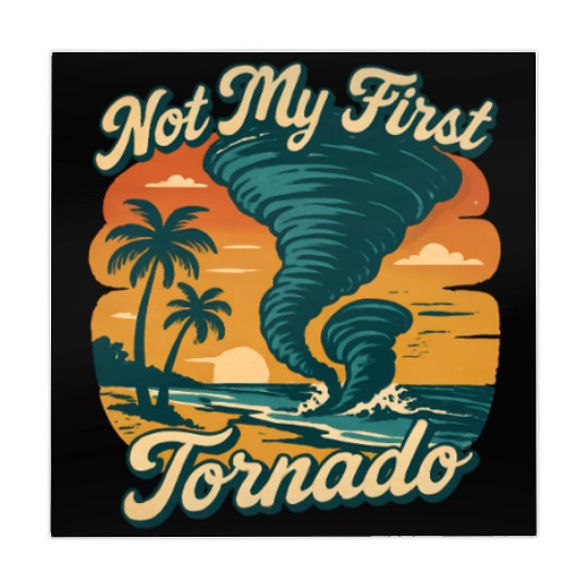 Not My First Tornado Storm Weather Meteorologist Mahjong Mats