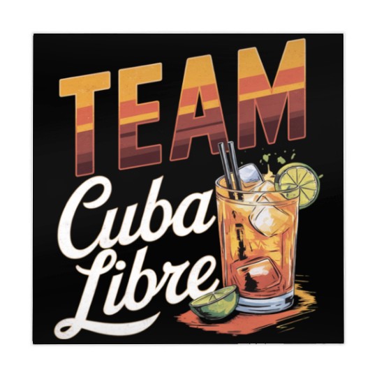 Cocktail Bartender Team Cuba Libre Mahjong Mats