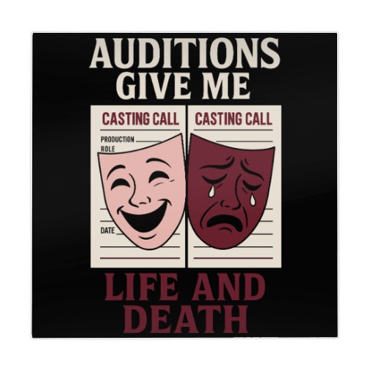 Theater Kid Drama Club Musical Theater Nerd Stage Mahjong Mats