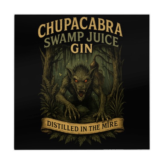 Chupacabra Swamp Juice Gin Mahjong Mats