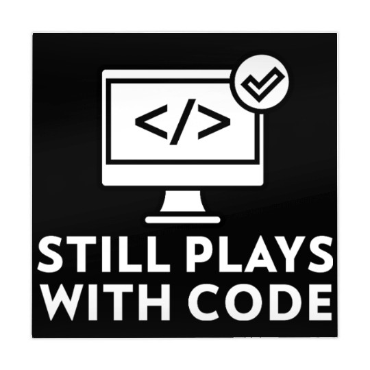 Still Plays with Code Gift for Programmer Mahjong Mats