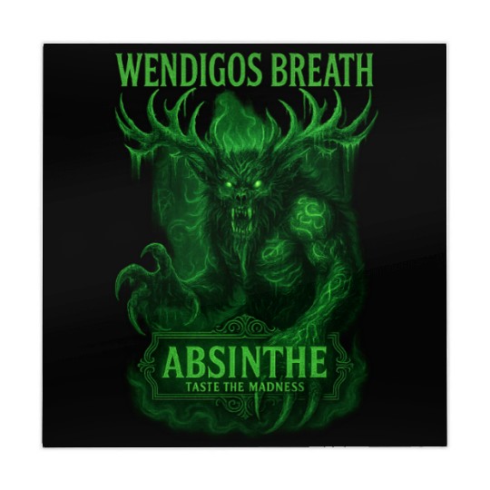 Wendigos Breath Absinthe Mock Liquor Mahjong Mats