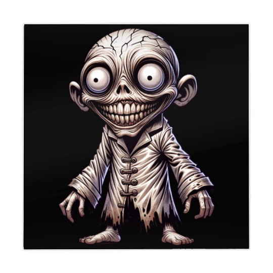 Insane Zombie Boy – Creepy Cute Smiling Freak Mahjong Mats