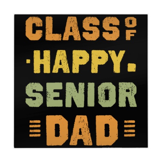 Happy class of 2025 dad senior father graduation Mahjong Mats
