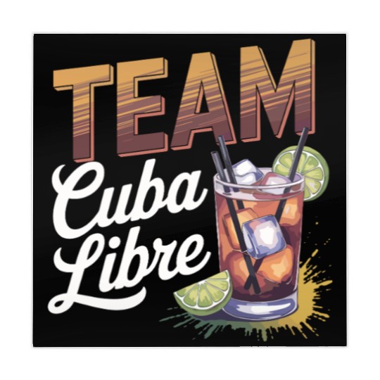 Cocktail Bartender Team Cuba Libre Mahjong Mats