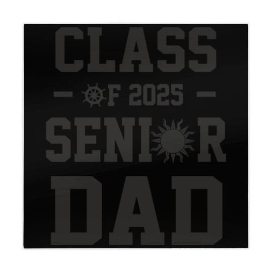 Senior dad graduation class of 2025 father's day Mahjong Mats