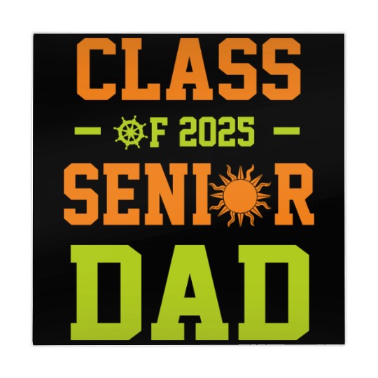 dad graduation class of 2025 senior father Mahjong Mats
