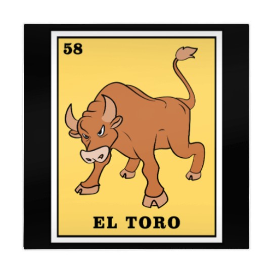Mexican Lottery Card Game El Toro Mahjong Mats