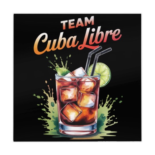 Cocktail Bartender Team Cuba Libre Mahjong Mats