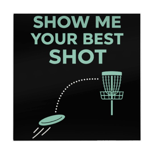 Disc Golf Coach Mahjong Mats Disc Golf Instructor Frisbee