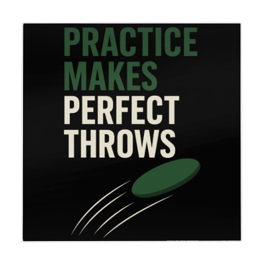 Disc Golf Coach Mahjong Mats Disc Golf Instructor Frisbee