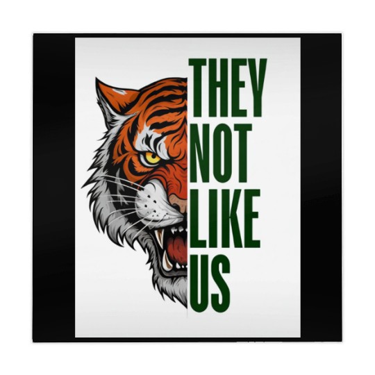 Fearless Tiger - They Not Like Us Mahjong Mats