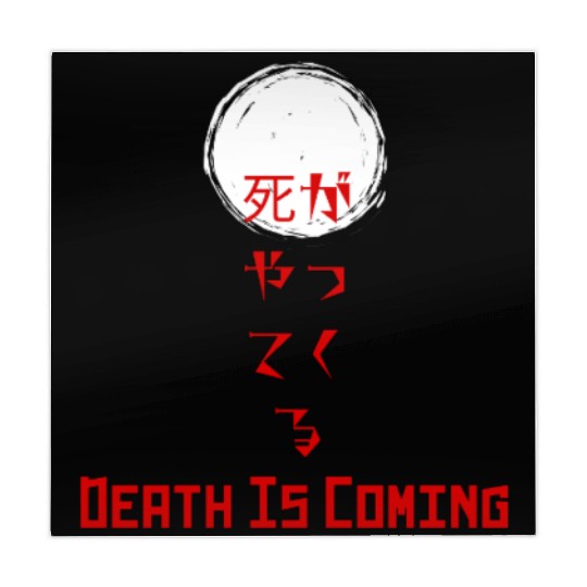 Death Is Coming Mahjong Mats – English & Japanese Design
