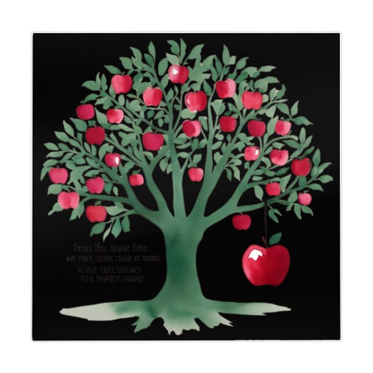 From the apple tree all beginnings Mahjong Mats