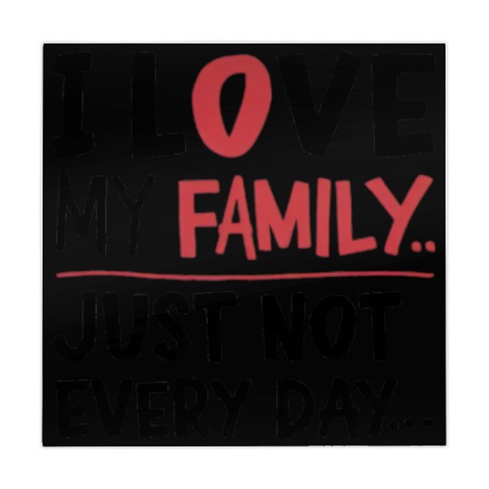 Love Family Handwritten Quote Design Mahjong Mats