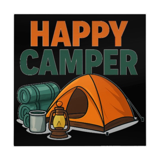 Happy Camper – Cozy Camping Vibes Mahjong Mats