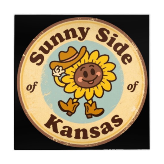 Heart of Kansas Sunflower Prairie Charm Vintage Mahjong Mats