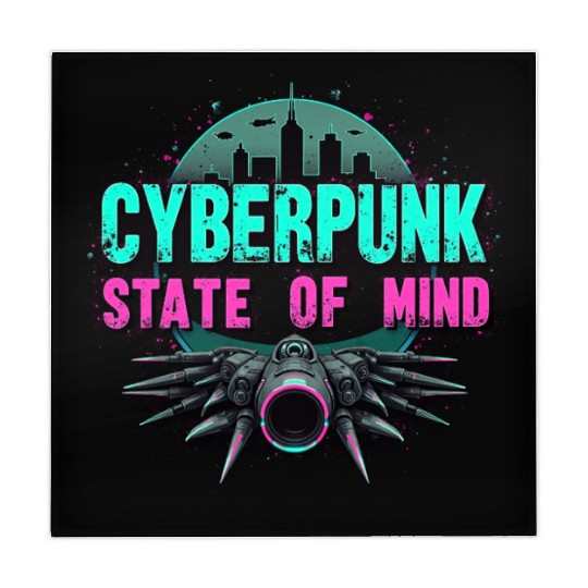 Cyberpunk State of Mind Mahjong Mats